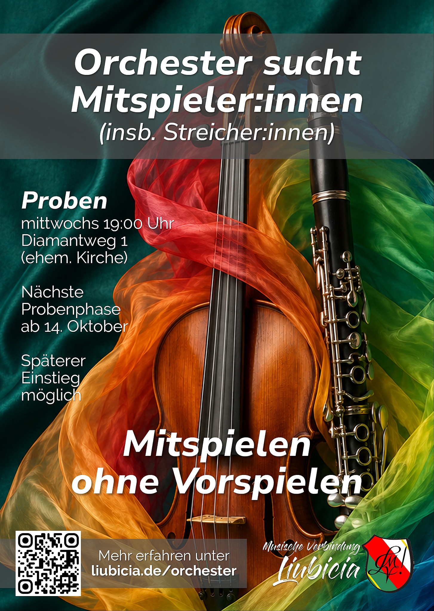 Orchesterwerbung Semesterbeginn